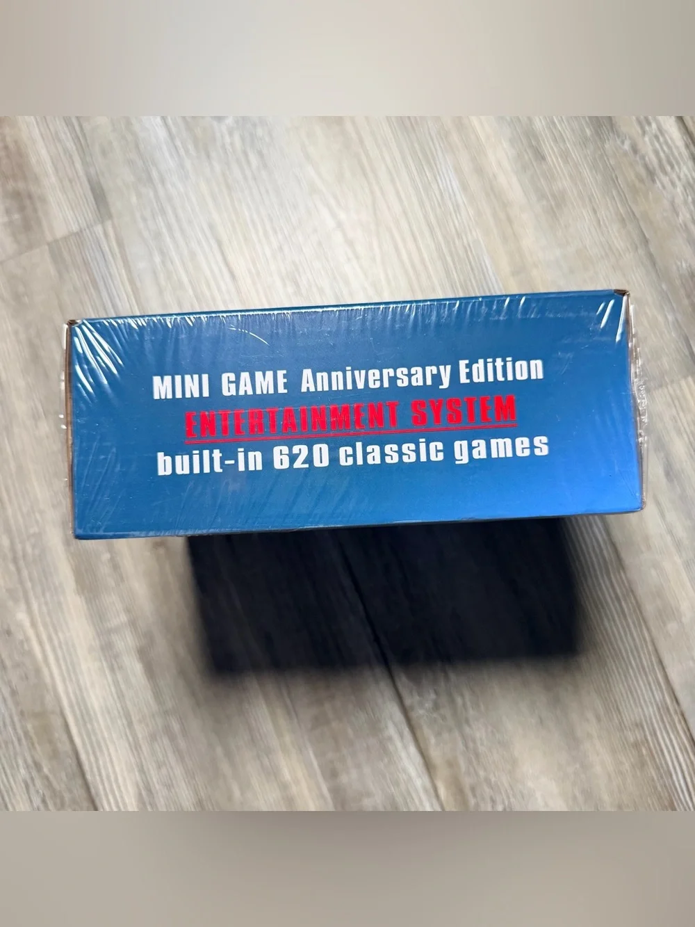 Nintendo Mini Game Console - Blue with Gray Controllers and Red Buttons